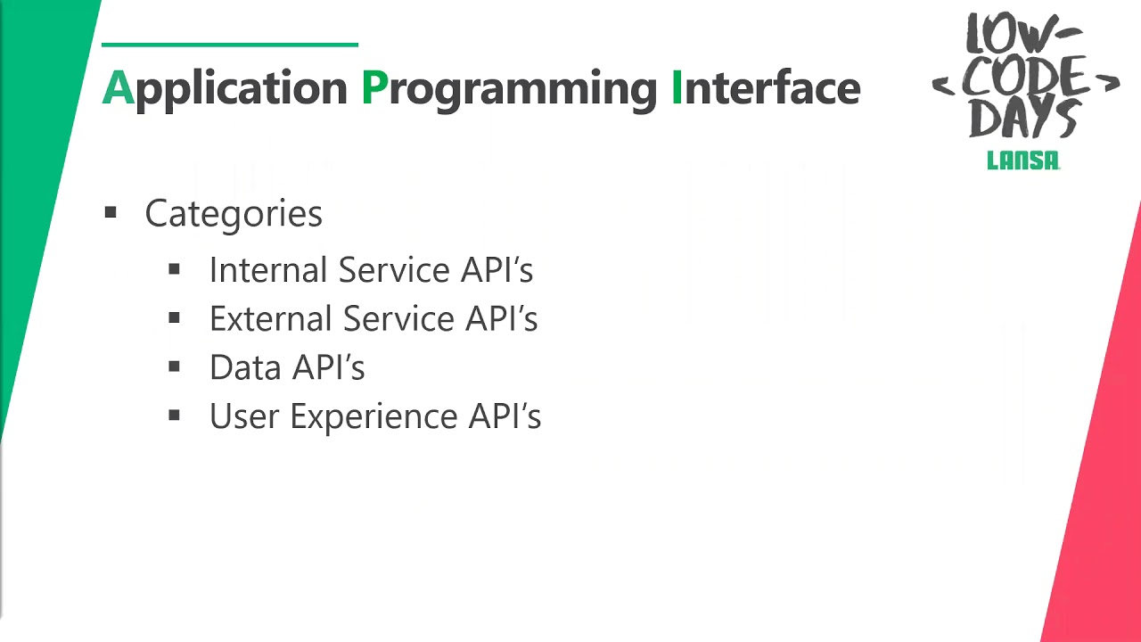 Low-Code Days APAC: Adding APIs to Existing Apps - YouTube