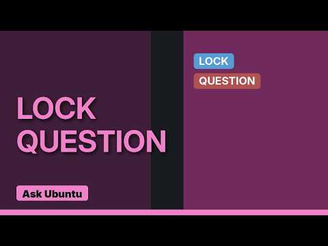 Ubuntu: What is the purpose of lock file?
