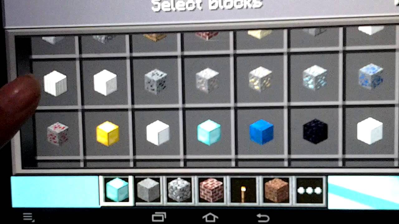 Minecraft PE 0.9.5 apk & Pocket Inv Editor PRO apk - YouTube