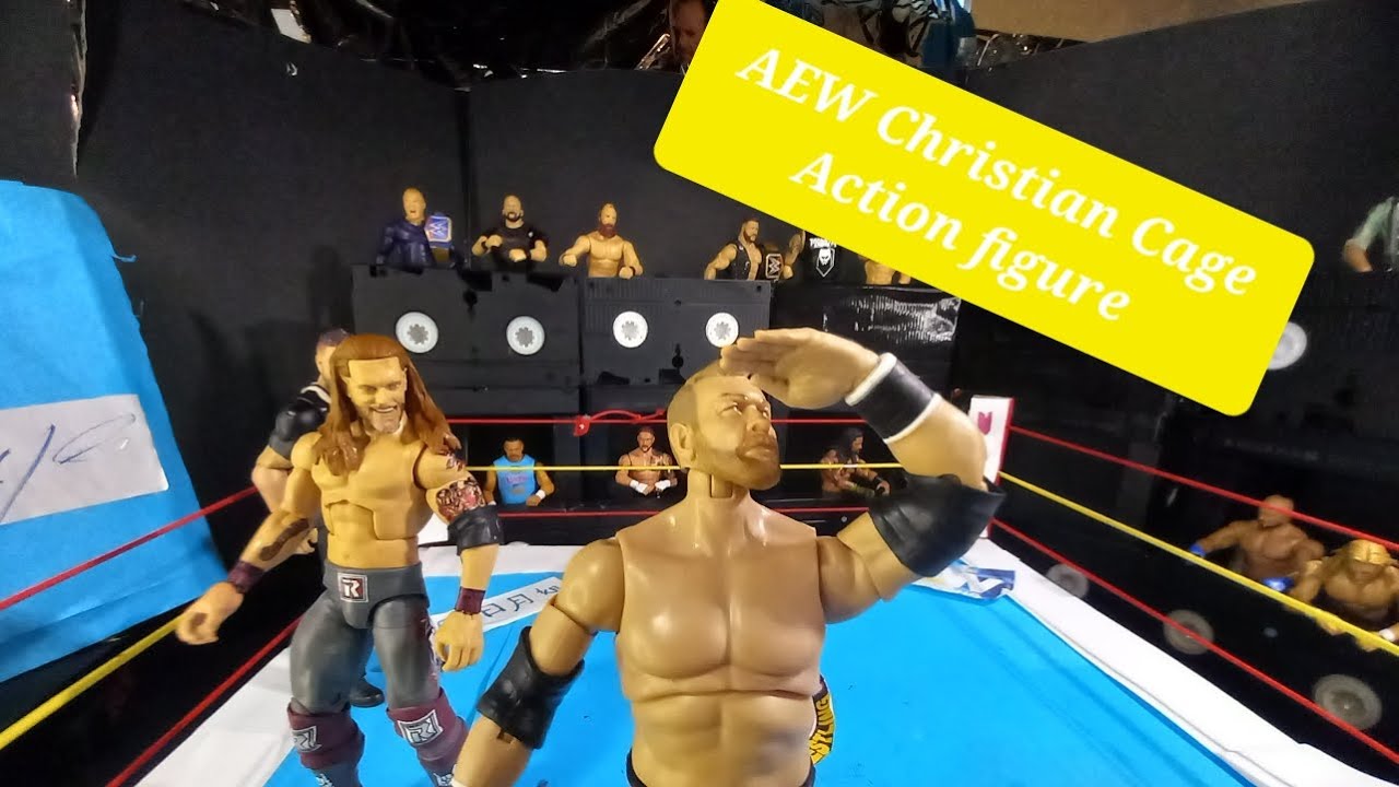 Aew Christian Cage Action Figure Review