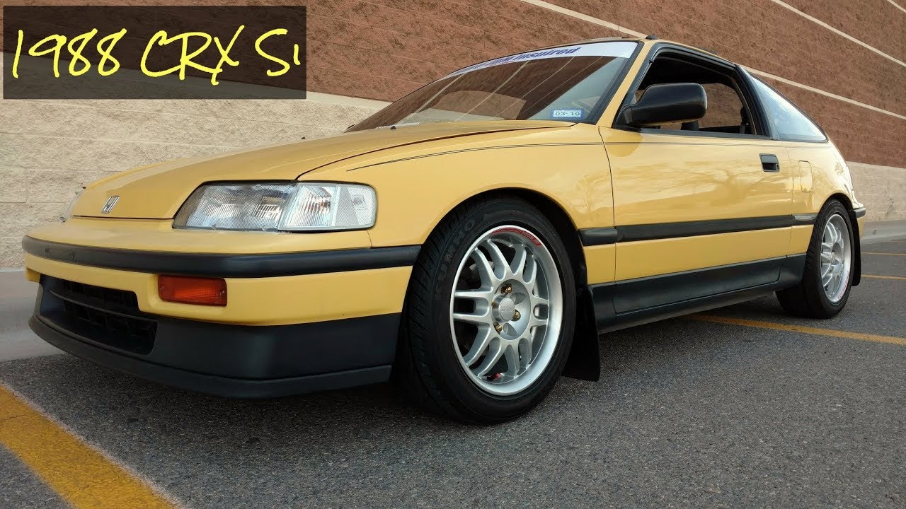 My 1988 CRX Si Build Update - Project Y49 - YouTube