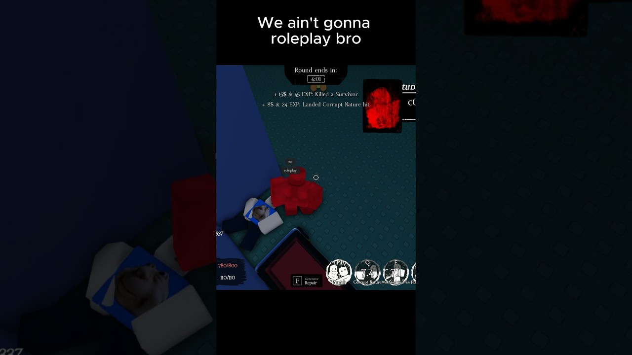 Bro thinks we're gonna roleplay in a public server 💀