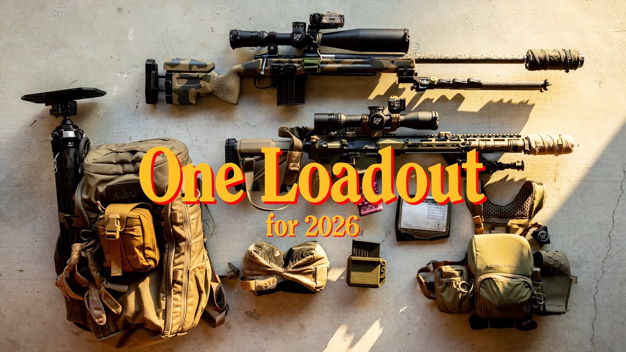 My Long Range Precision Gear for 2026 | One Loadout for Matches and Real-World Use