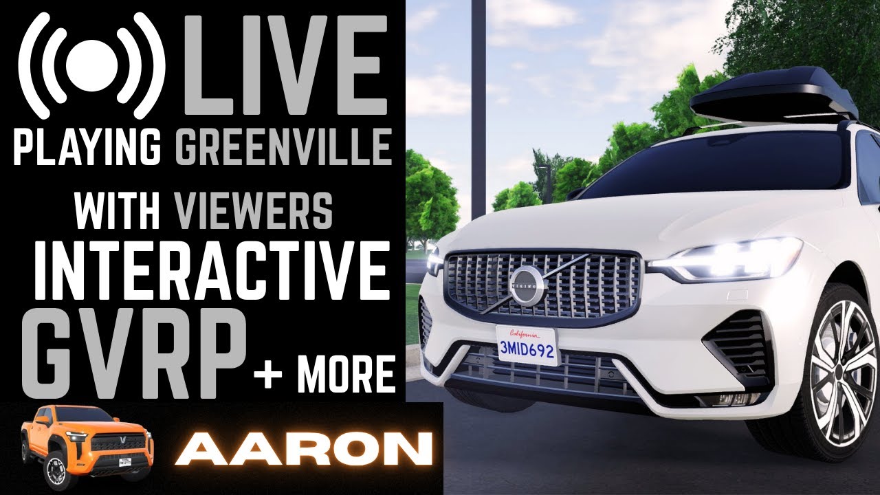 LIVE Interactive GVRP More Playing Greenville With Viewers 