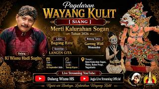 🔴[LIVE] KI WISNU HADI SUGITO ~ LAKON : BAGONG RATU ~ BT : GARENG WIDI WONOSOBO ~ Sogan, Wates