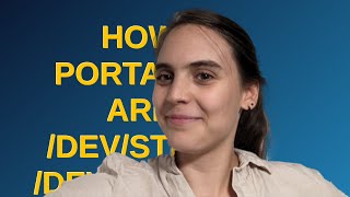 Unix How Portable Are Devstdin, Devstdout And Devstderr?