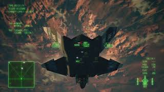 Ace Combat 7 YF-23 in Battle Royale round