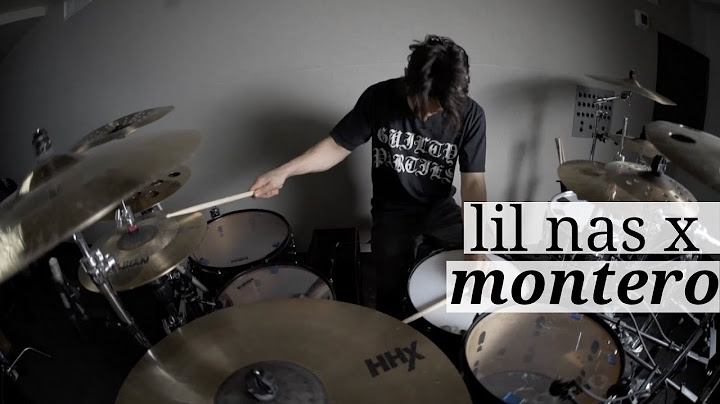 Montero (Call Me By Your Name) Drums version - Drums performance video thumbnail