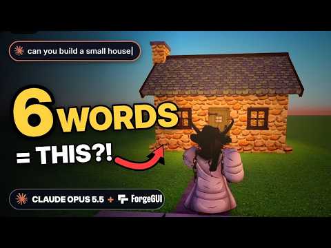 I Gave Claude Opus 5.5 a 6-Word Prompt… It Built THIS in Roblox