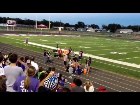 ALS Ice Bucket Challenge.  Dalhart High School principal and staff.  August 29, 2014, Dalhart, TX.