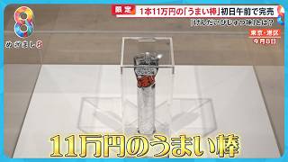 限定】1本11万円の｢うまい棒｣初日午前中で完売 “げんだいびじゅつ味