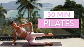 30 MIN PILATES WORKOUT || Beginner to Moderate Pilates (No Equipment)