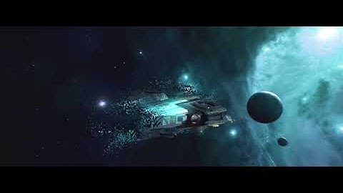 Spaceship appearing with MOPS - Houdini (hipfile)