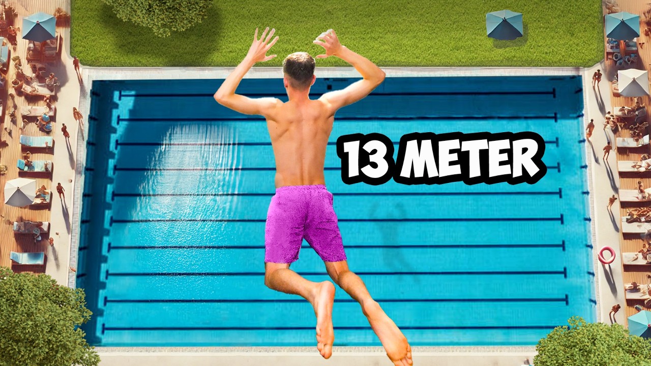 Der höhere BAUCH-KLATSCHER gewinnt