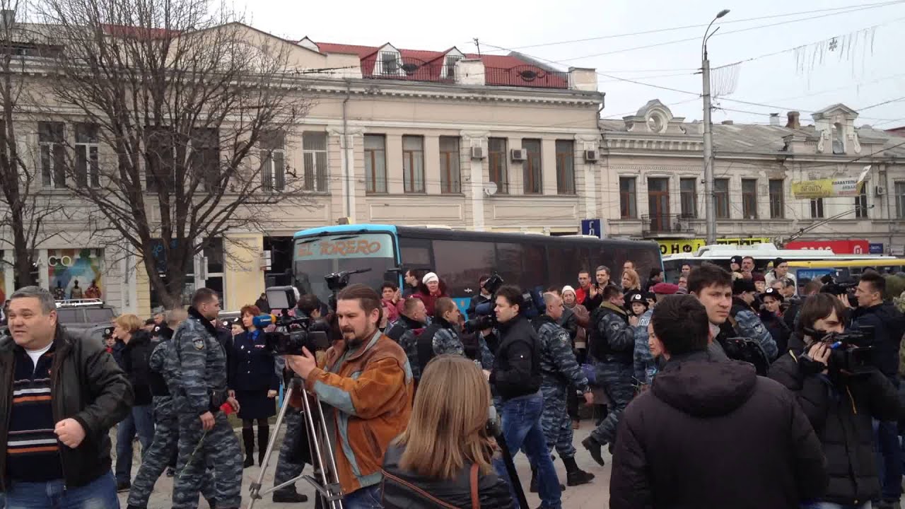 Встреча Беркута в Крыму после Майдана.