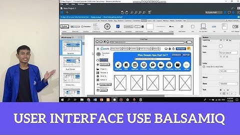Interaksi Manusia dengan Komputer - Desain user interface website Canva menggunakan Balsamiq