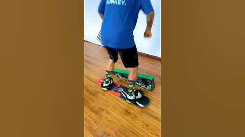 Do you like it?  #snowmonkey #skiing #snowboarding #ski training roller rail #practice