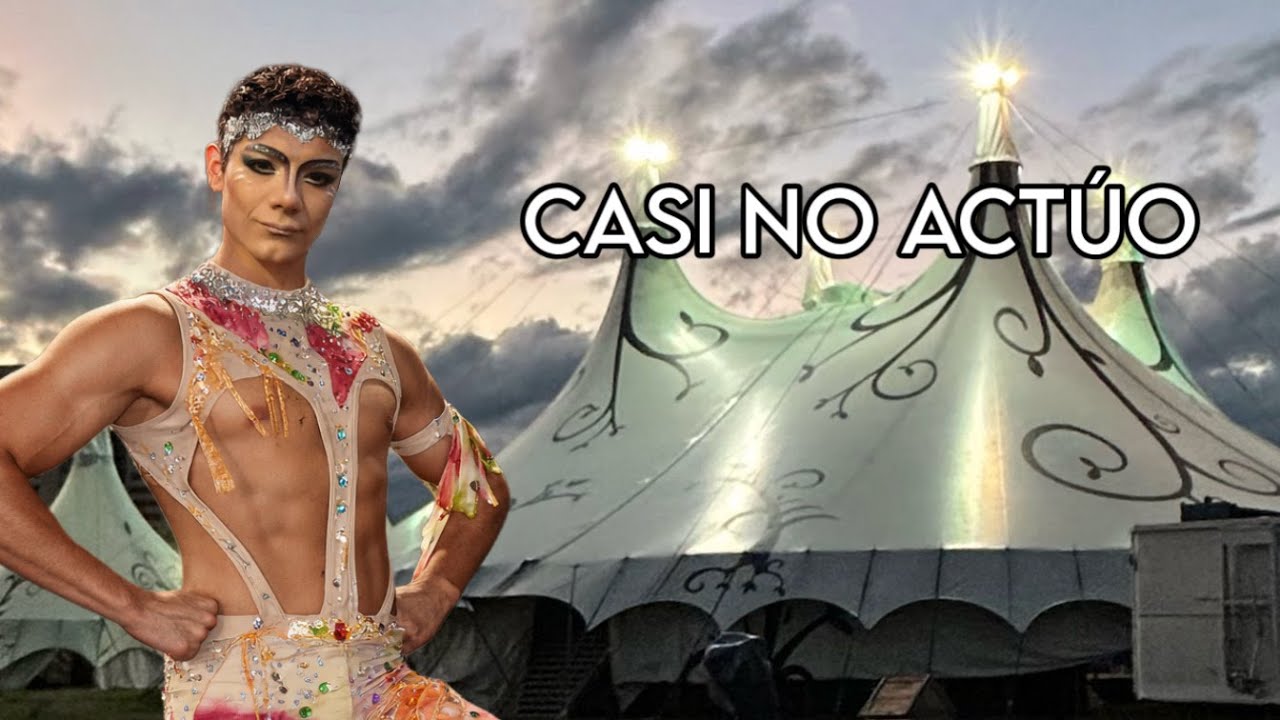 Casi no actuo en el Circo Servian, un truco falló y pasó esto... De la escuelita al circo