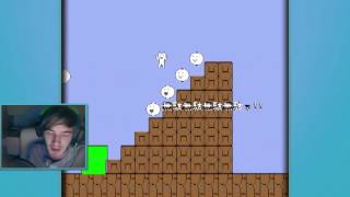 PewDiePie Archives – MOST FRUSTRATING GAME EVER!   Cat Mario Syobon Action screenshot 3