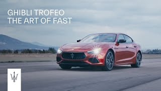 Maserati Ghibli Trofeo. The Art Of Fast