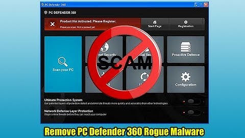 Remove PC Defender 360 Rogue Malware