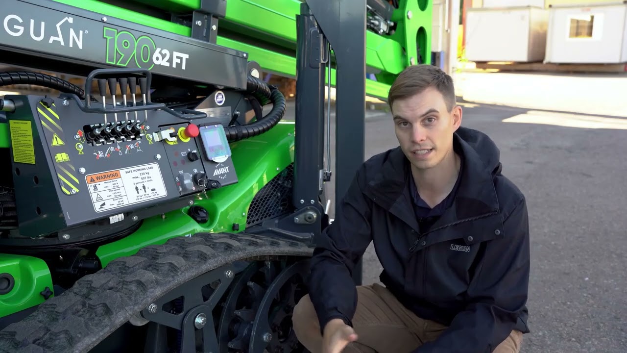 [Training} Leguan 190 Spider Lift | Monitor