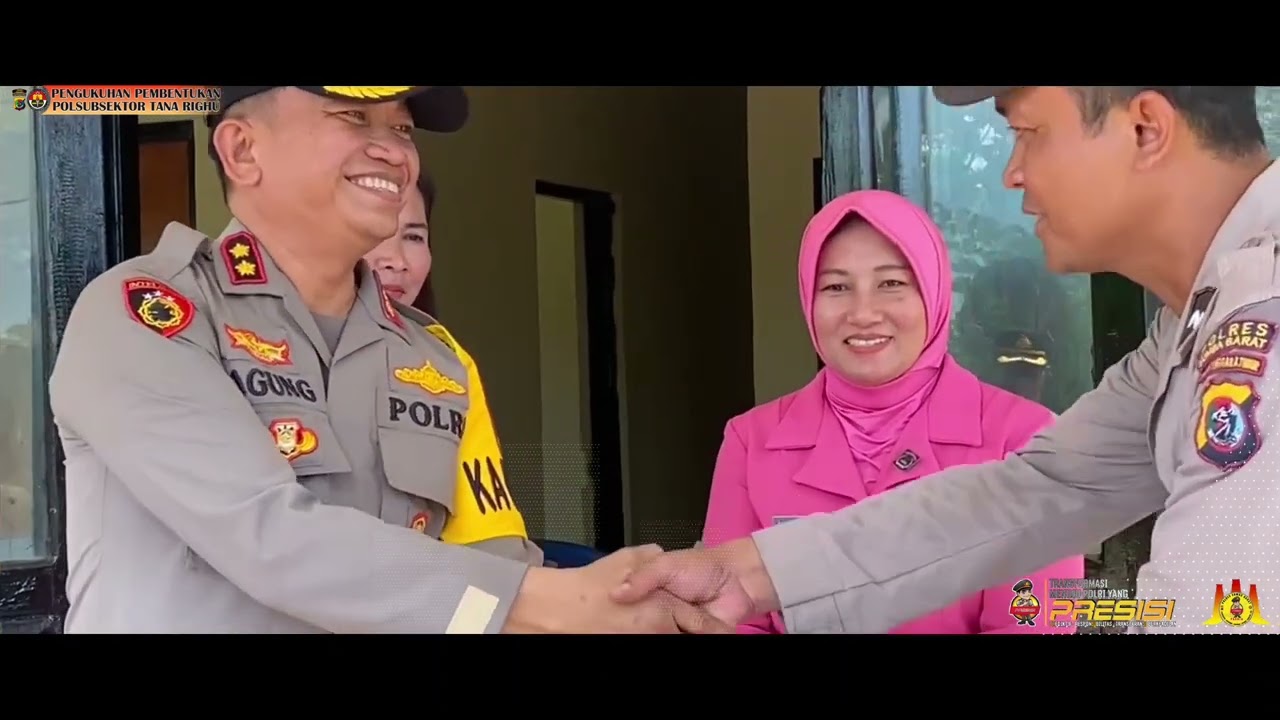 Resmi, Pospol Tana Righu Naik Status Menjadi Polsubsektor