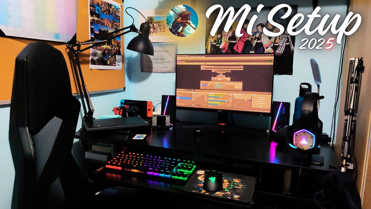 MI SETUP 2025, el que lo INICIO TODO | Lukesreid - YouTube