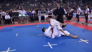 33 European Championship kumite Ukraine (V. Halinskiy) against the Czech Republic