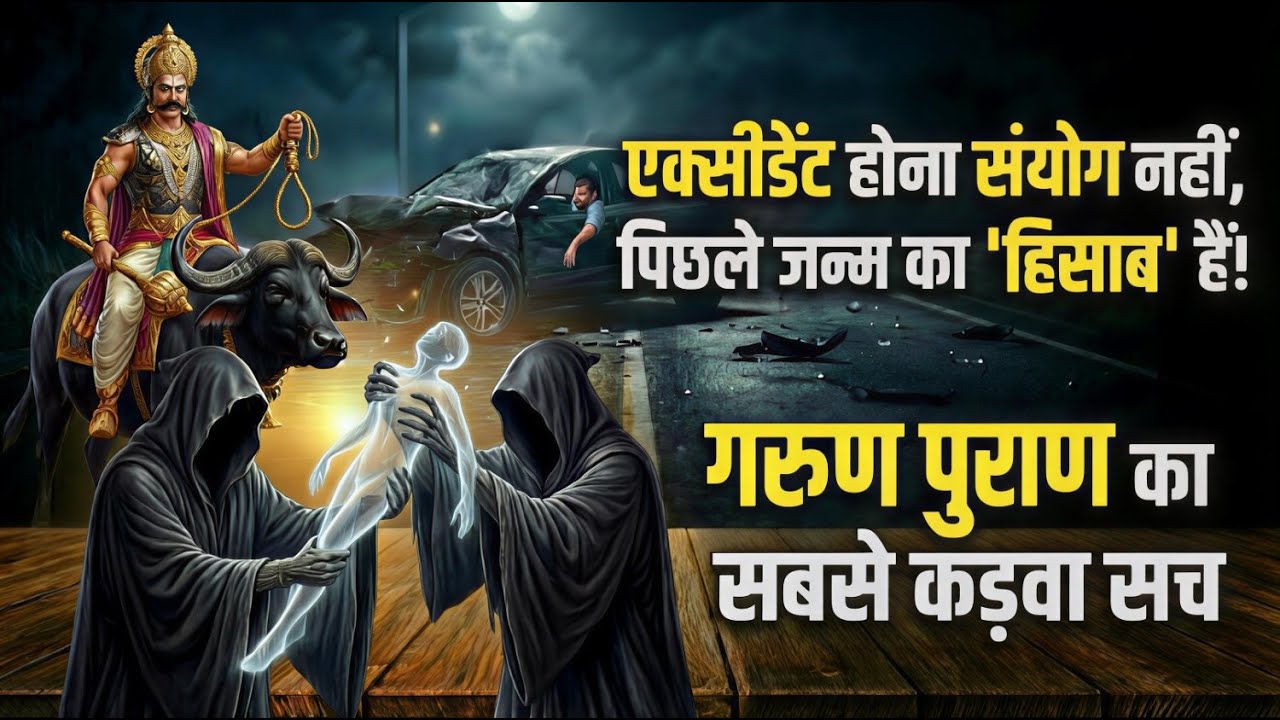 गरुण पुराण: एक्सीडेंट या अकाल मृत्यु का भयानक सच! | The Dark Secret of Past Life Karma