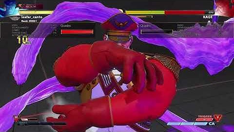 SFV Bison Combo. High damage.