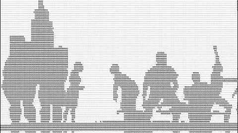 The world around us - Text Art Animation - loongzei liew