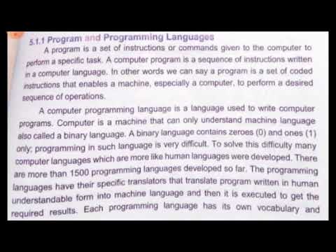 COMPUTER CLASS 8 CHAPTER 5 COMPUTER PROGRAMMING| CONSTANT AND VARIABLE ...