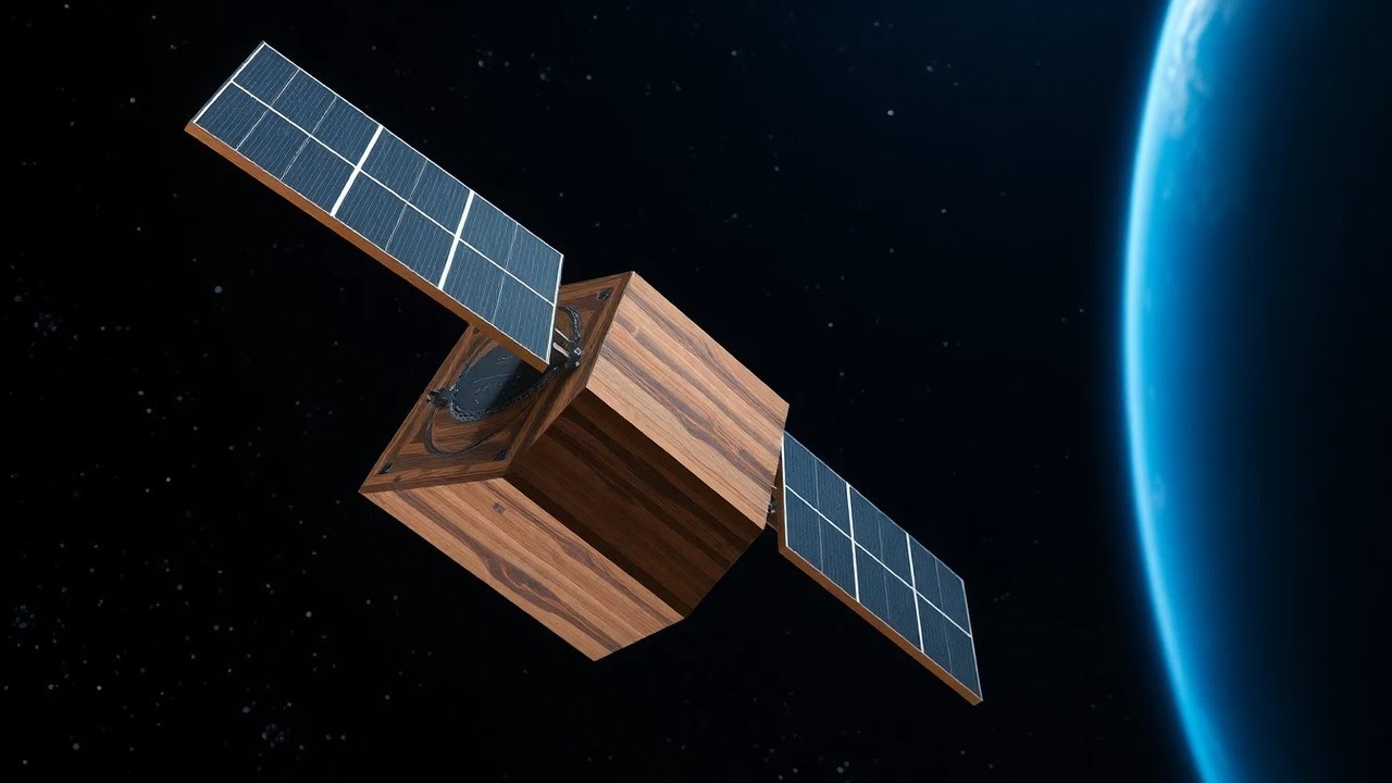 Japan's SHOCKING Wood Paneled Satellite Innovation Revealed!