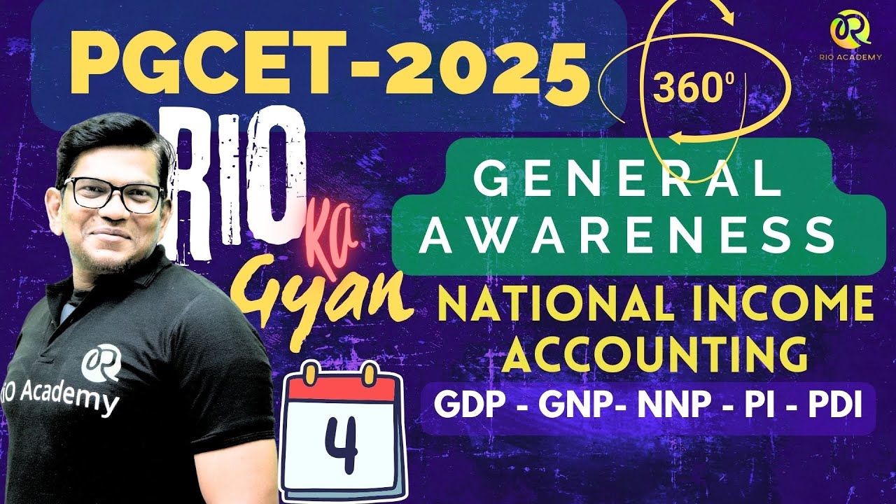 PGCET MBA-MCA 2025 | General Awareness | Part-4 #pgcet2025