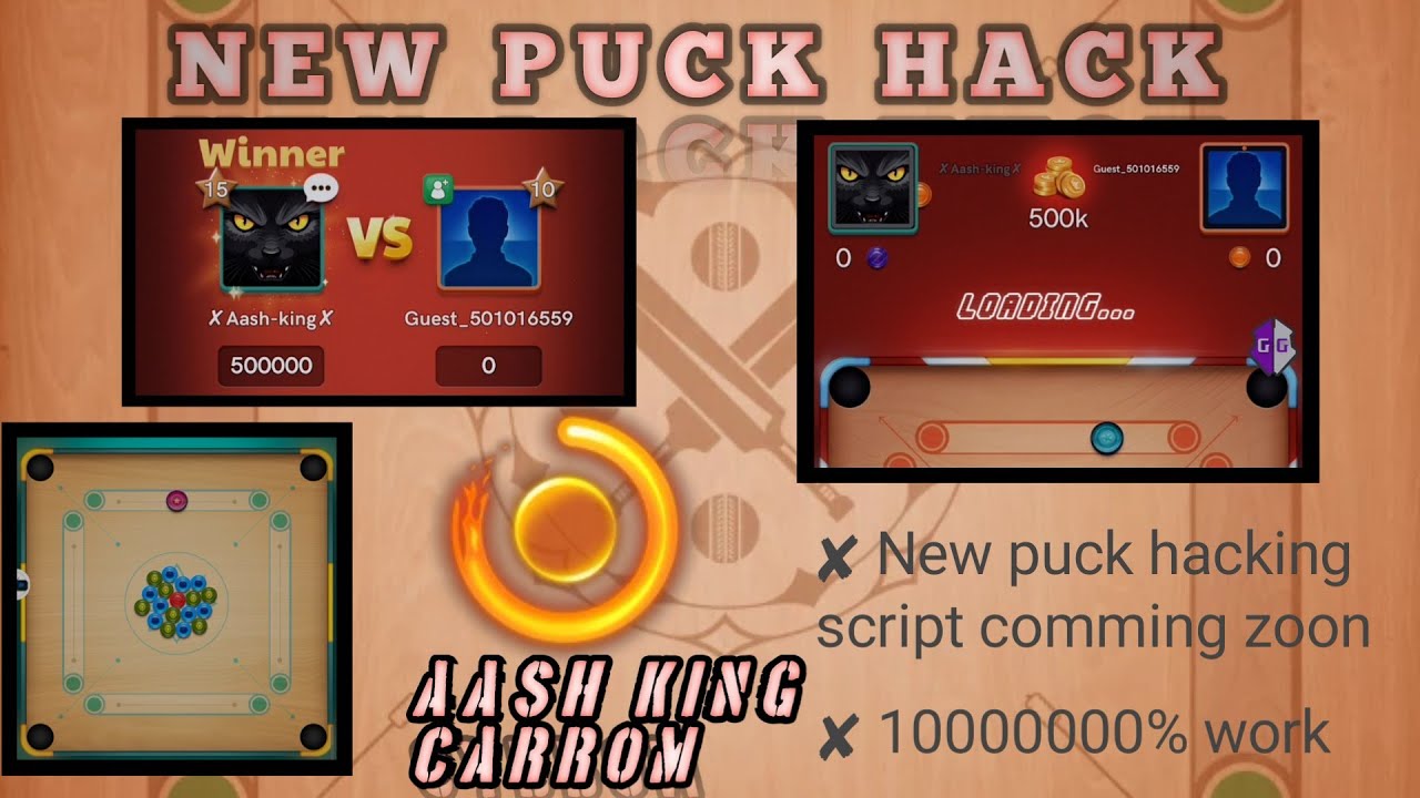 Carrom pool New puck hacking sprict comming zoon😁▏100% work hacking sprict ✘....2022