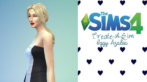 The Sims 4: Create-A-Sim Demo || Creating Iggy Azalea