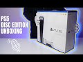 The ps5 asmr unboxing  sony playstation 5 disc edition next gen console