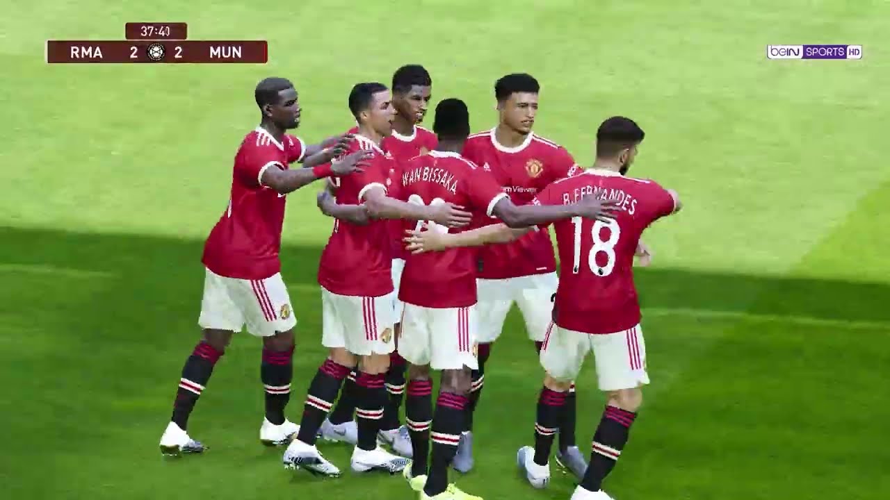 eFootball PES 2021 Master League 1st Real Madrid vs Manchester United ICC PC Gameplay