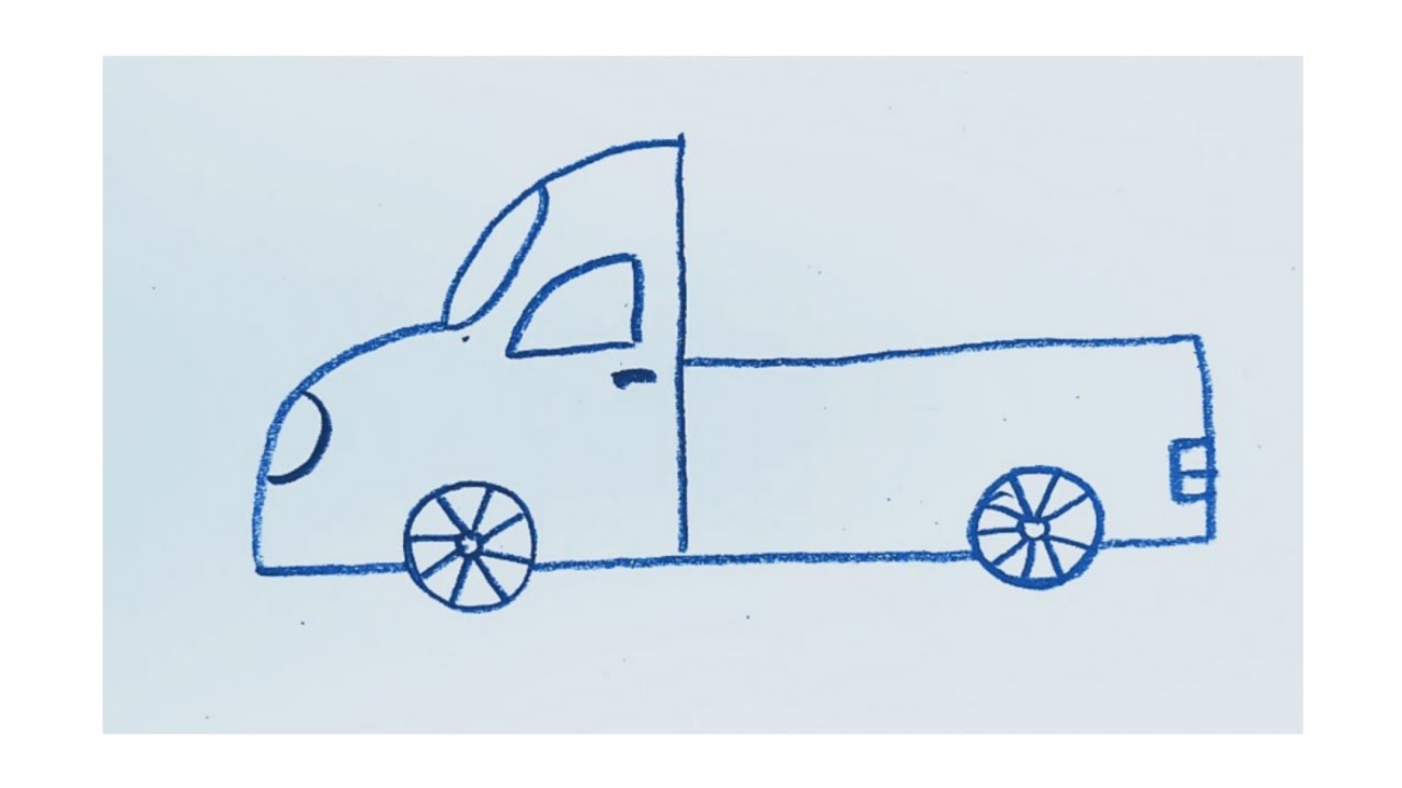 how to draw a car easy way/step by step drawing car/ car drawing
