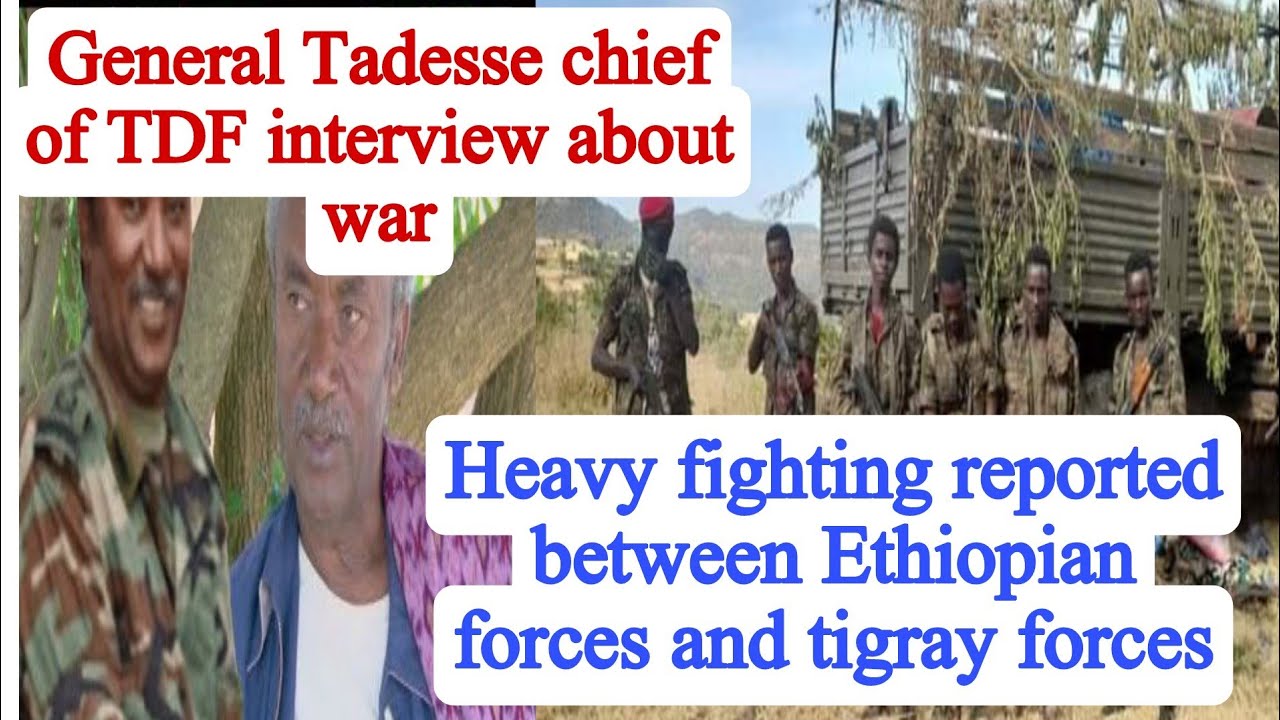 Heavy fighting reported between Ethiopian forces and tigray forces