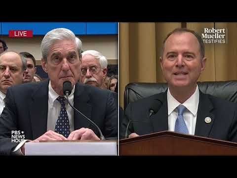 WATCH: Rep. Schiff says U.S. democracy at stake as Mueller hearing begins | Mueller testimony