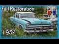 Restoration Abandoned 1954 Ford Customline