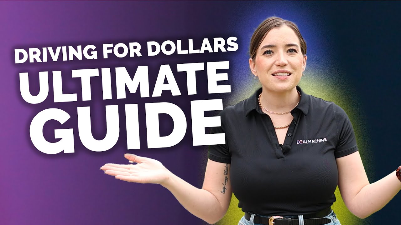 Ultimate Guide To Driving For Dollars In DealMachine | Tutorial