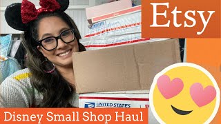 Disney Etsy Small Shop Haul