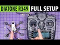 Diatone 2019 GT R349 detailed setup // FrSky XM+ // Taranis X9D // Betaflight