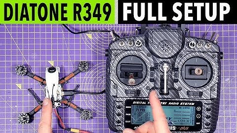 Diatone 2019 GT R349 detailed setup // FrSky XM+ // Taranis X9D // Betaflight