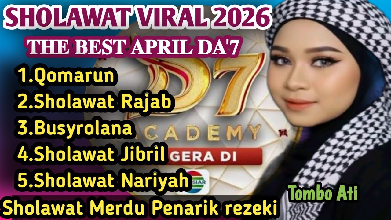SHOLAWAT PALING VIRAL.!! 2026 VERSI DEDE APRIL DA'7 SUARA EMAS ANAK AJAIB MERDU PEMBAWA REZEKI,|HOKI
