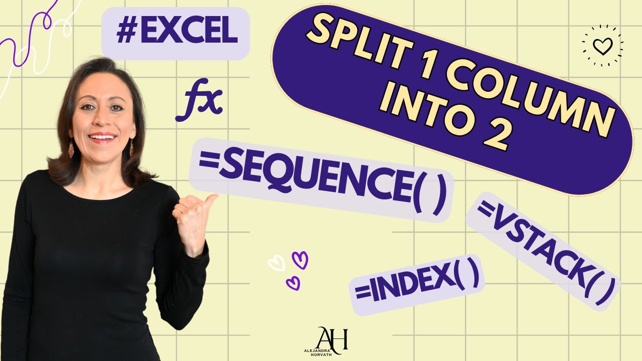 sequence-vstack-index-counta-split-info-from-1-column-into-2-youtube
