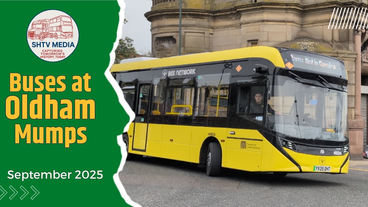 Bus Spotting in Oldham – Bee Network  at Mumps Interchange | September 2025